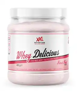 Decathlon Whey Delicious - 80% Eiwit, Proteïne Poeder - Bosvruchten 1000 gram (33 shakes) aanbieding