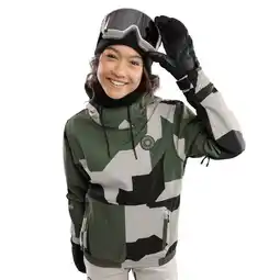 Decathlon Dames Wintersport snowboardjas W1-W Corbet Groen aanbieding