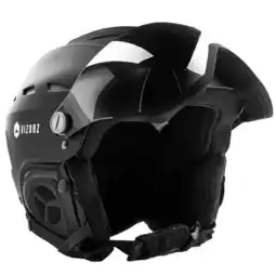 Decathlon Vizorz Skihelm Lux - Zwart - Inclusief vizier Oranje en vizier Zilver aanbieding