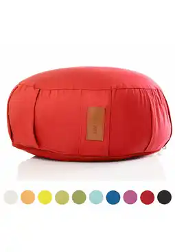 Decathlon Yogakussen - Meditatie Kussen - Yoga - Pilates - Rood aanbieding