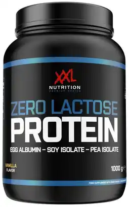 Decathlon Zero Lactose Protein - Tot 84,4% Eiwit, Lactosevrij - Vanille - 1000 gram aanbieding
