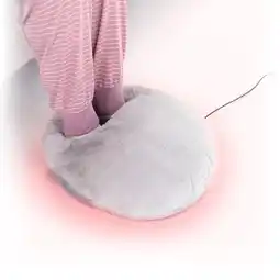 Decathlon 2-in-1 Elektrische Voetenwarmer INNOVAGOODS Grijs aanbieding