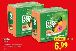 Lidl Fuze tea icetea aanbieding