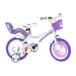 Decathlon Kinderfiets 14 inch 4-6 jaar Unicorn Academy aanbieding