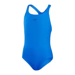 Decathlon Speedo Meisjes Badpak Eco Endurance+ Blauw aanbieding