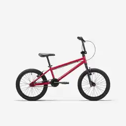 Decathlon BMX voor kinderen Wipe 500 7-9 jaar 18″ rood aanbieding
