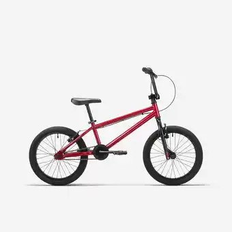Decathlon BMX voor kinderen Wipe 500 7-9 jaar 18″ rood aanbieding