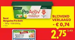 Lidl Becel margarine pro activ aanbieding