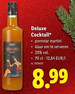 Lidl Deluxe cocktail aanbieding