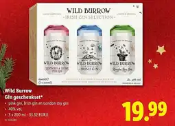 Lidl Wild burrow gin geschenkset aanbieding