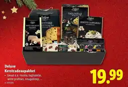 Lidl Deluxe kerstcadeaupakket aanbieding