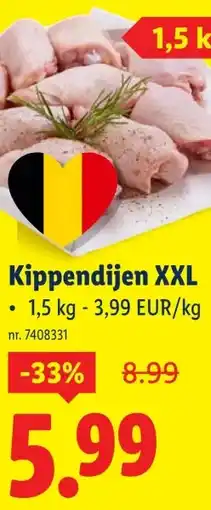 Lidl Kippendijen XXL aanbieding