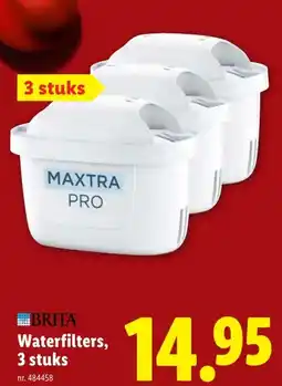 Lidl Waterfilters, 3 stuks aanbieding