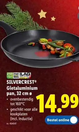 Lidl SILVERCREST Gietaluminium pan, 32 cm ø aanbieding