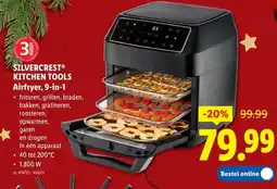 Lidl SILVERCREST KITCHEN TOOLS Airfryer, 9-in-1 aanbieding