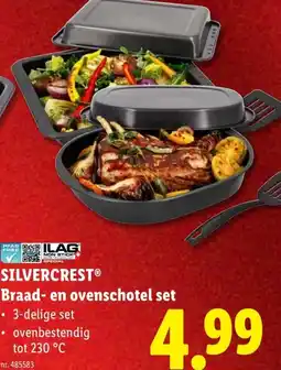 Lidl SILVERCREST Braad- en ovenschotel set aanbieding