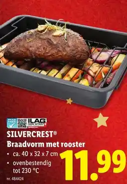 Lidl SILVERCREST Braadvorm met rooster aanbieding
