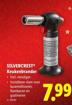 Lidl SILVERCREST Keukenbrander aanbieding
