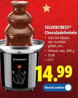Lidl SILVERCREST Chocoladefontein aanbieding