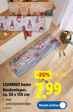 Lidl LIVARNO home Keukenloper, ca. 50 x 150 cm aanbieding