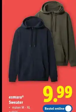 Lidl esmaraⓇ Sweater aanbieding