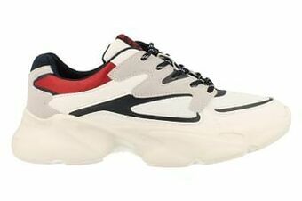 Berca Shoes Jack & Jones Sneaker Laag Heren Jinx Combo Chunky - Wit aanbieding