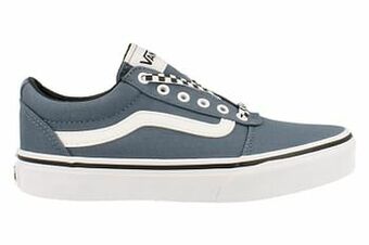 Berca Shoes Vans Veterschoen Jongens Yt Ward - Blauw aanbieding