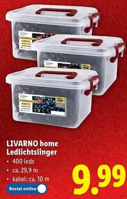 Lidl Livarno Home Ledlichtslinger aanbieding
