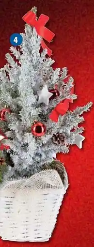 Lidl Minikerstboom met Versieri• verschillende soorten aanbieding