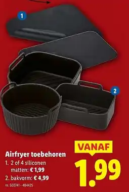 Lidl Airfryer Toebehoren aanbieding