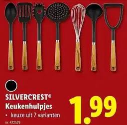 Lidl Silvercrest Keukenhulpjes aanbieding