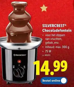 Lidl Silvercrest Chocoladefontein aanbieding