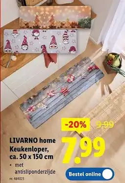 Lidl Livarno Home Keukenloper aanbieding