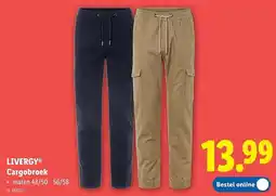 Lidl Livergy Cargobroek aanbieding