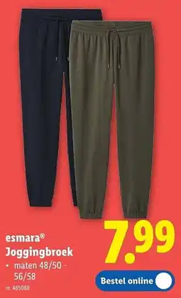 Lidl Esmara Joggingbroek aanbieding