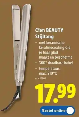 Lidl Cien Beauty Stijltang aanbieding