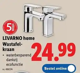 Lidl Livarno Home Wastafelkraan aanbieding
