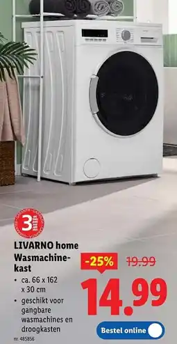 Lidl Livarno Home Wasmachinekast aanbieding