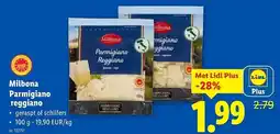 Lidl Milbona Parmigiano Reggiano aanbieding