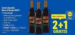 Lidl Corte Aurelio Nero d'Avola DOC aanbieding