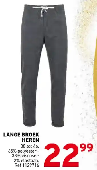 Trafic Lange Broek Heren aanbieding