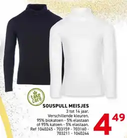 Trafic Souspull meisjes aanbieding