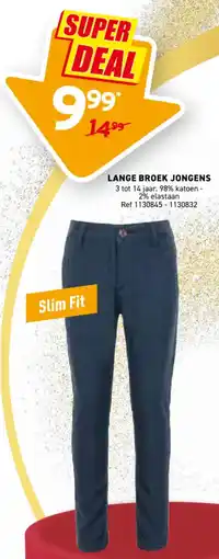 Trafic Lange broek jongens aanbieding