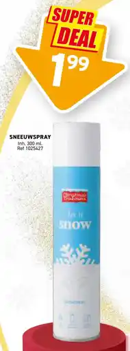 Trafic Sneeuwspray aanbieding