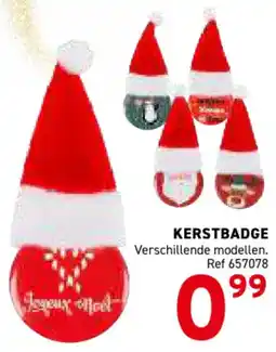 Trafic Kerstbadge aanbieding