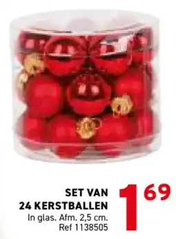 Trafic Kerstballen aanbieding