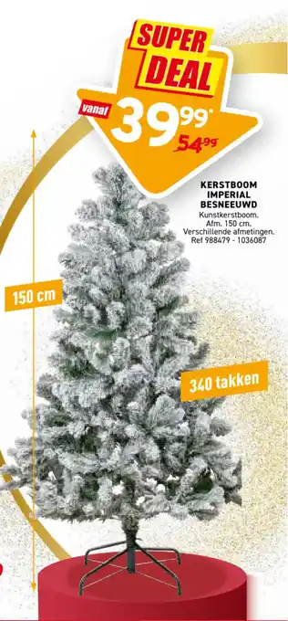 Kerstboom Imperial Besneeuwd