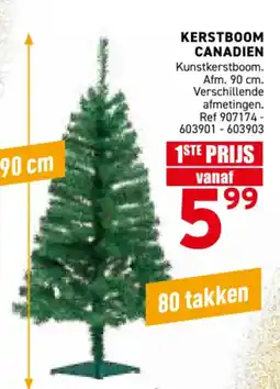 Trafic Kerstboom Canadien aanbieding