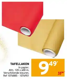 Trafic Tafellaken aanbieding