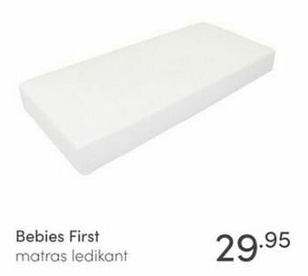 Baby & Tiener Bebies first matras ledikant aanbieding